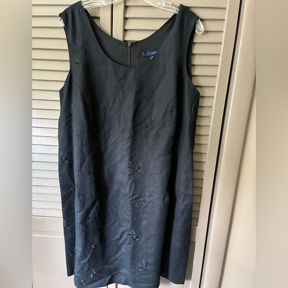 Vintage Venezia linen shift dress
